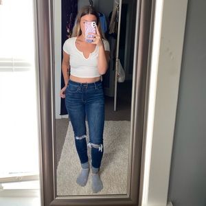 AE skinny long jeans